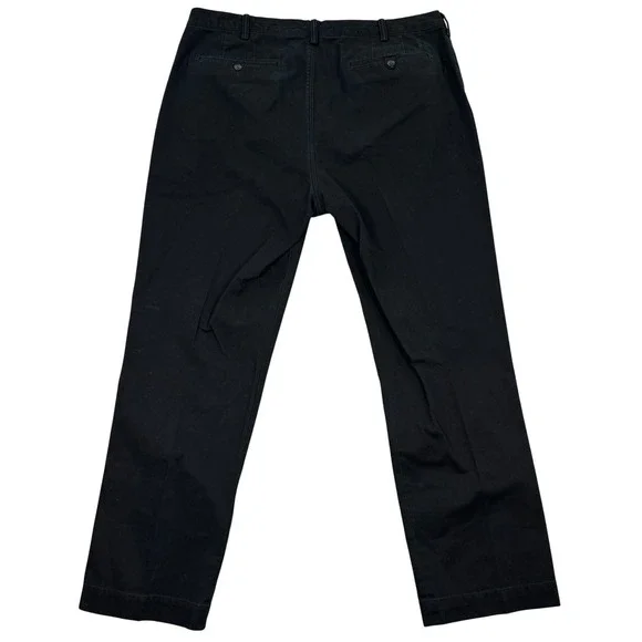 Polo Ralph Lauren Mens 38x32 Classic Fit Chino Pants Black Cotton Twill Casual - Picture 2 of 12